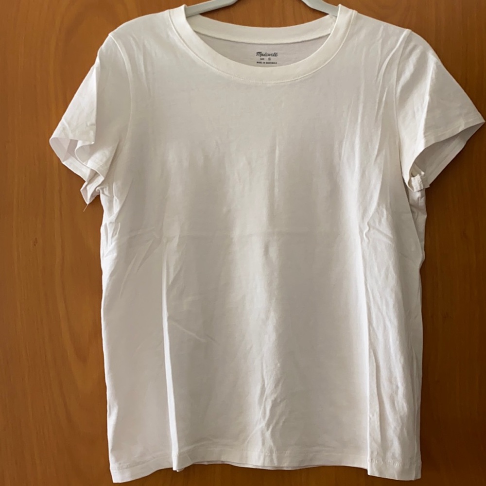 Madewell white tee